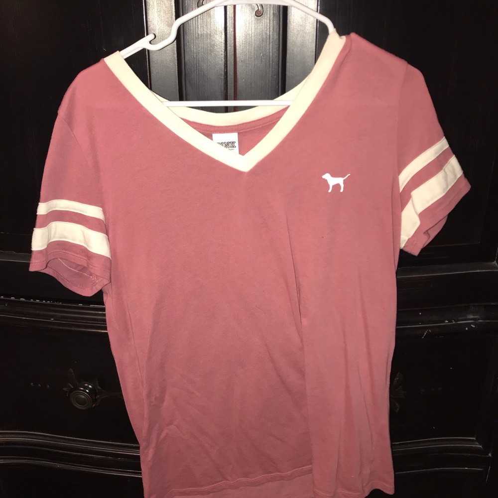 Pink brand T-shirts